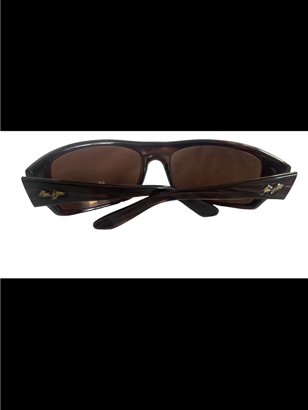 Maui Jim Peahi MJ 202-10 Tortoise Sport Sunglasses Polarized HCL Bronze Glasses